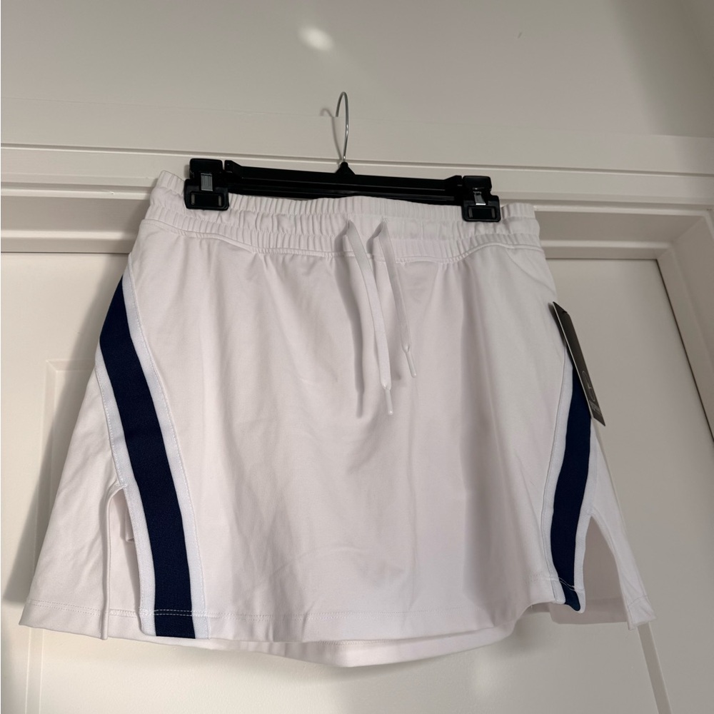 White Skort